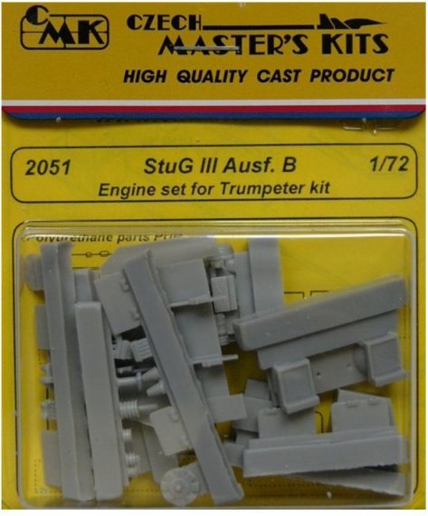 1/72 StuG III. Ausf.B  Engine set (TRUMP)