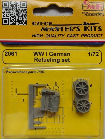 1/72 German WWI aircraft Refueling set