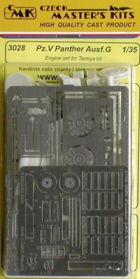 1/35 Pz.V Panther Ausf.G Engine Set