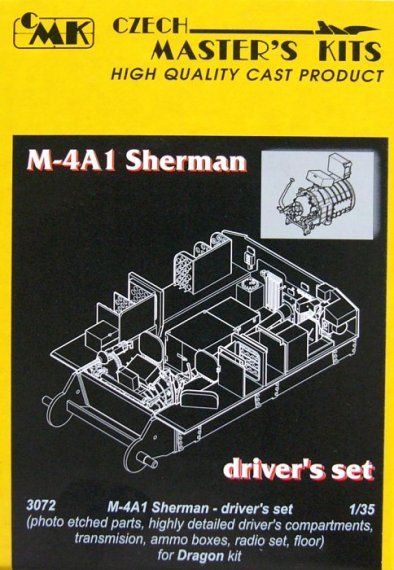 1/35 M4A1 Sherman early/late Drivers set