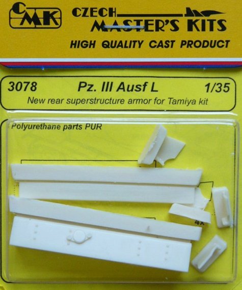 1/35 Pz.Kpfw.III Ausf L New rear superstructure armor