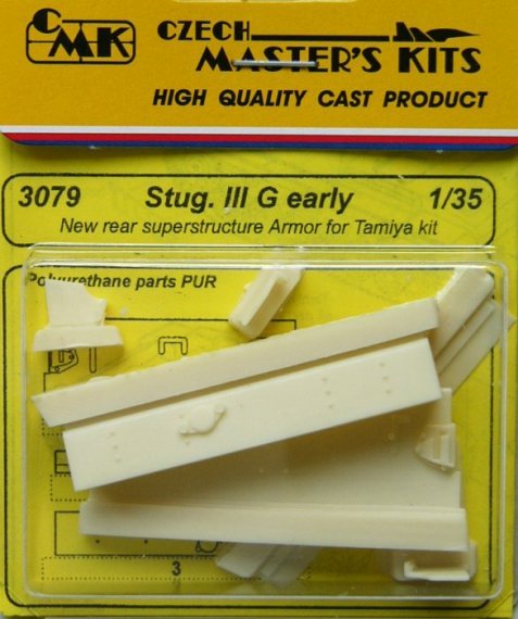 1/35 StuG.III early version  New rear superstructure armor