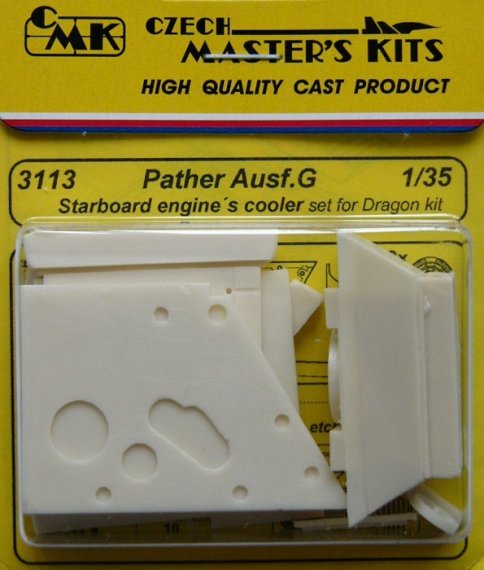 1/35 Panther Ausf.G Starboard engines cooler set