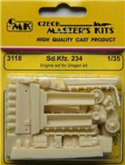 1/35 Sd.Kfz. 234 Engine set (DRAG)