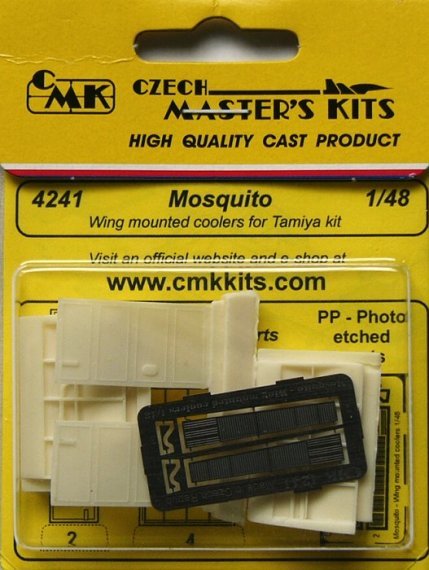 1/48 Mosquito Wing mounted coolers (TAM)