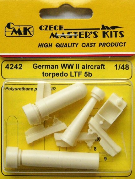 1/48 German WWII aircraft torpedo LTF 5b