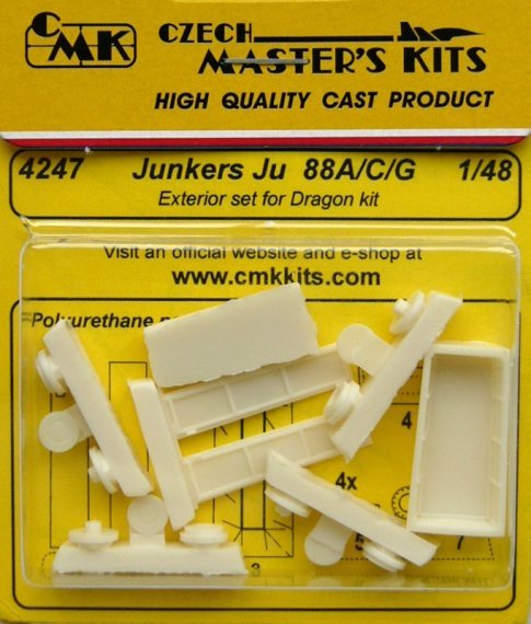 1/48 Junkers Ju 88 A/C/G Exterior set (DRAG)
