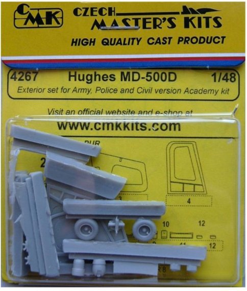 1/48 Hughes MD-500D  Exterior Set (ACAD)