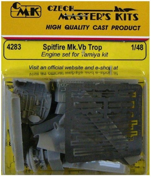 1/48 Spitfire Mk.Vb Trop  Engine set (TAM)