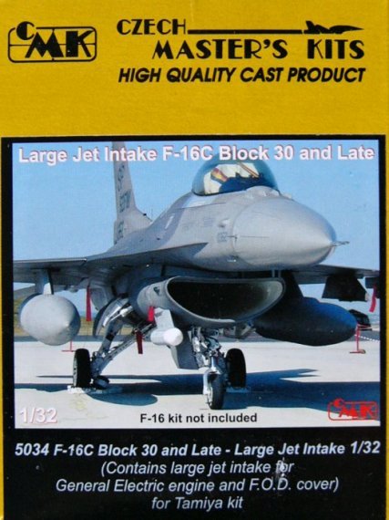 1/32 F-16C Block 30&Late  Large Jet Intake (TAM)
