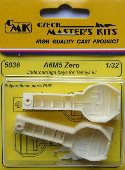1/32 A6M5 Zero Undercarriage bays (TAM)