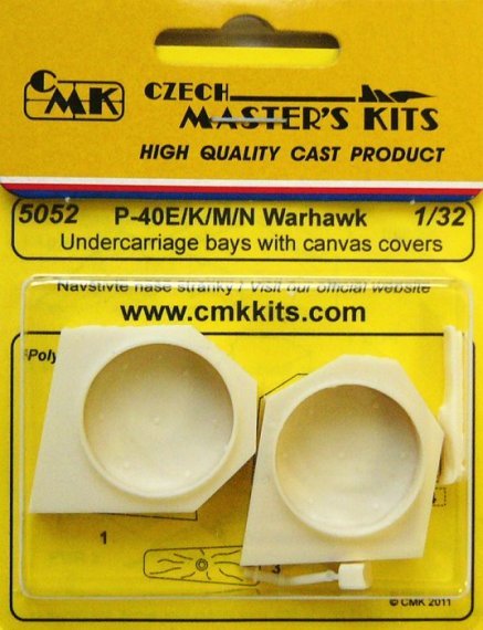 1/32 P-40E/K/M/N Warhawk  Undercarriage bays