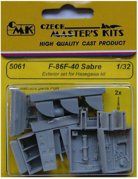 1/32 F-86F-40 Sabre  Exterior set (HAS)