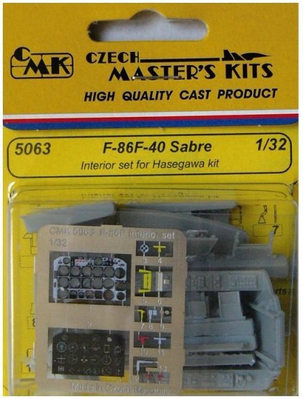 1/32 F-86F-40 Sabre  Interior Set