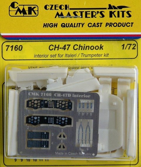 1/72 CH-47 Chinook Interior Set (ITAL/TRUMP)
