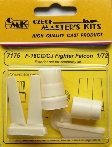 1/72 F-16 CG/CJ Fighter Falcon  Exterior (ACAD)