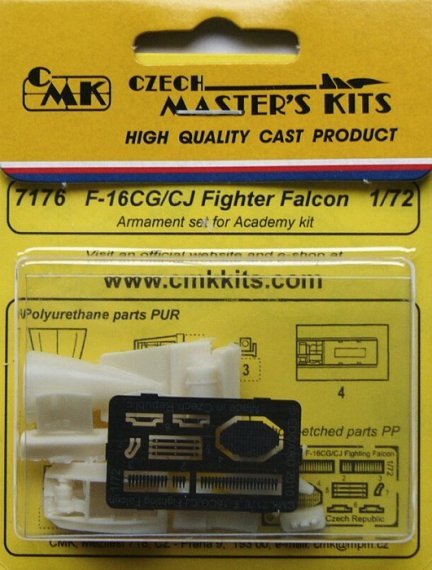 1/72 F-16 CG/CJ Fighter Falcon  Armament (ACAD)
