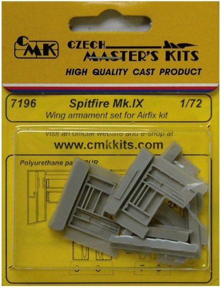 1/72 Spitfire Mk.IX  Wing armament set (AIRFIX)
