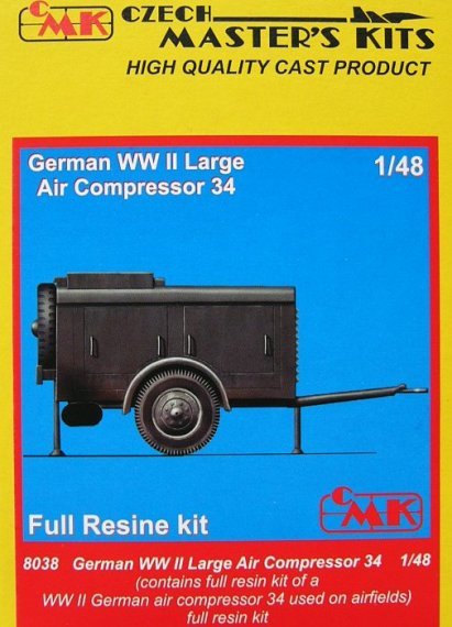 1/48 German WWII Large Air Compressor 34
