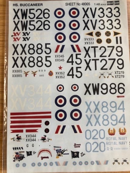 1/48 Blackburn/Hawker-Siddeley Buccaneer S.2A/S.2B