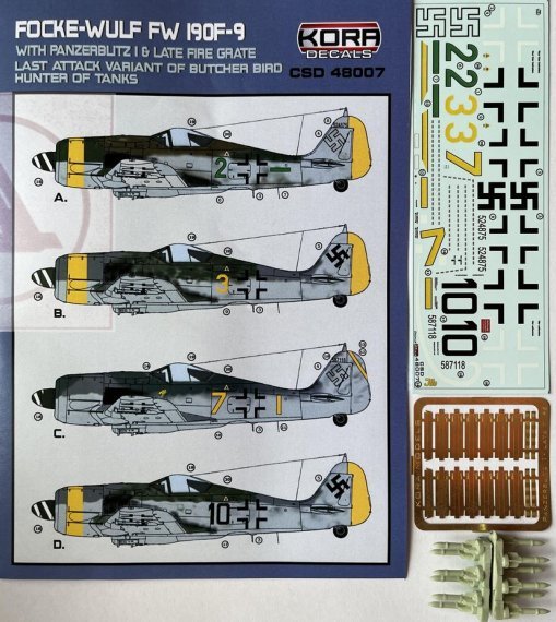 1/48 Focke-Wulf Fw-190F-9 with Panzerblitz I & late fire grate
