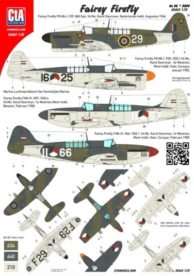 1/72 Fairey Firefly F.Mk.I / F.Mk.IV Kon. Marine Nederland