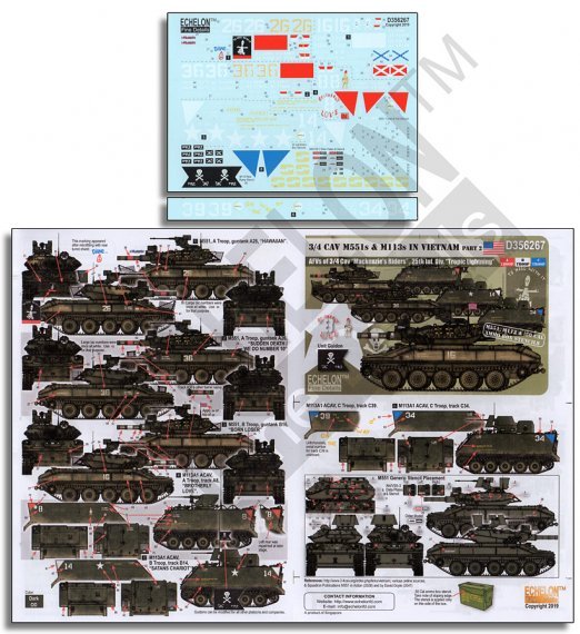 1/35 3/4 CAV M551s & M113s IN VIETNAM Part 2