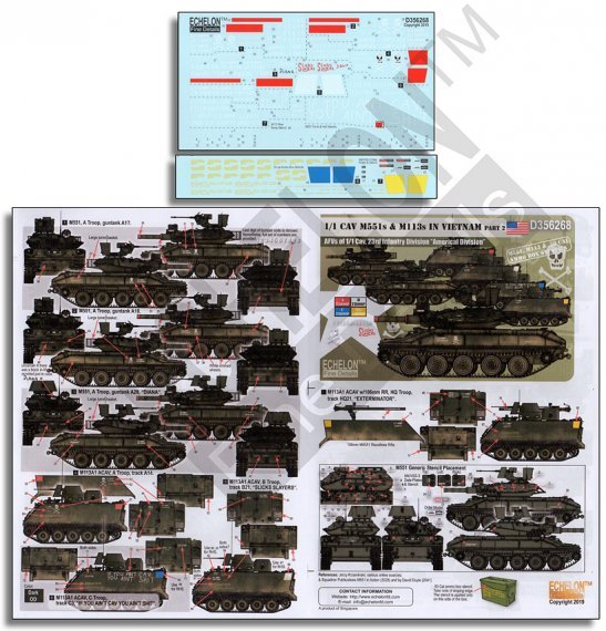1/35 1/1 CAV M551s & M113s IN VIETNAM Part 2