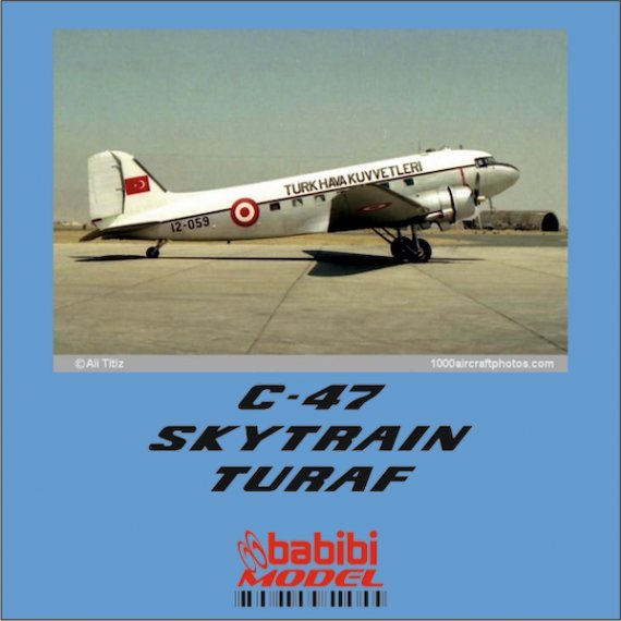 1/72 C-47 Skytrain Turaf Decal Set