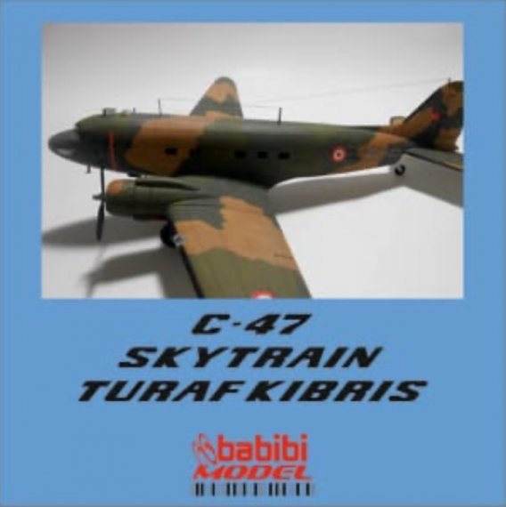 1/72 C-47 Skytrain Turaf Decal Set CYPRUS