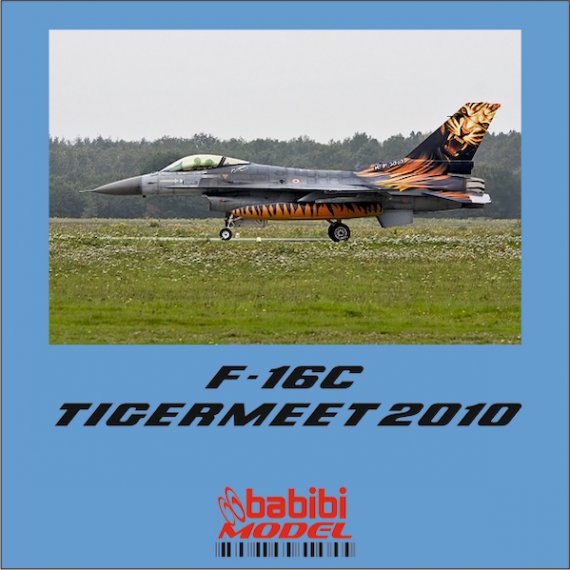 1/72 F-16C Fighting Falcon Tigermeet 2010 Decal Set
