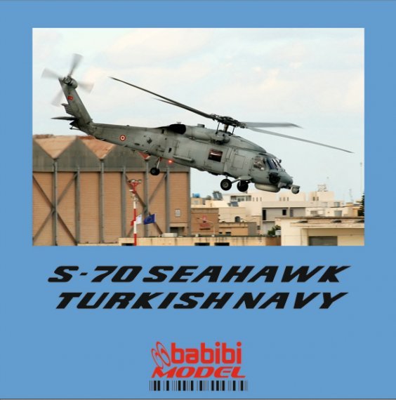 1/72 Sikorsky S-70 Seahawk Turkish Navy Decal Set