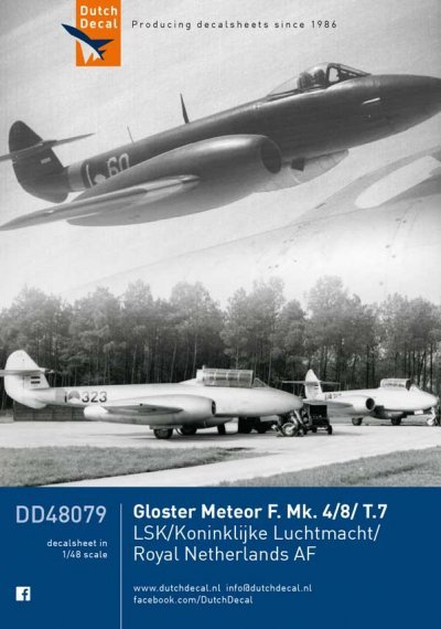 1/48 Gloster Meteor F.4/Mk.8 T.7 trainer KLu/MLD
