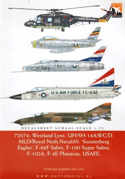 1/72 Westland Lynx, MLD/RNethNavy/'Soesterberg Eagles'