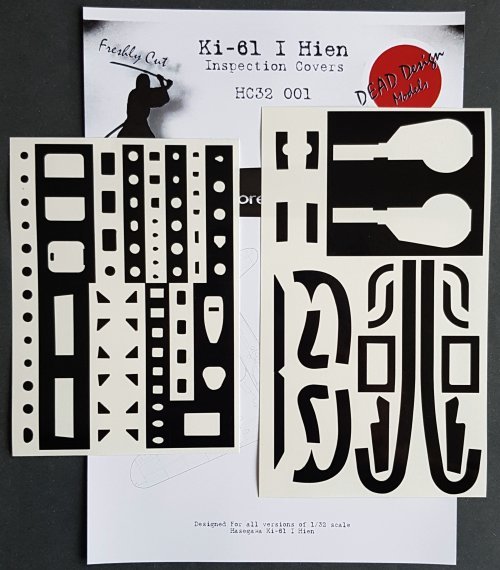 1/32 Kawasaki Ki-61-I Hien Inspection Covers