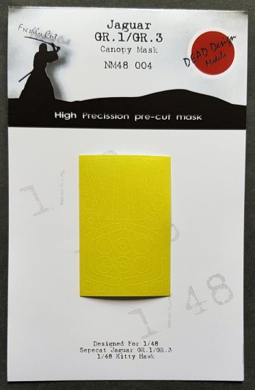 1/48 Sepecat Jaguar GR.1/GR.3canopy paint mask