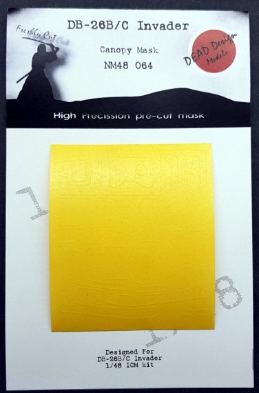 1/48 Douglas DB-26B/C Invader paint mask