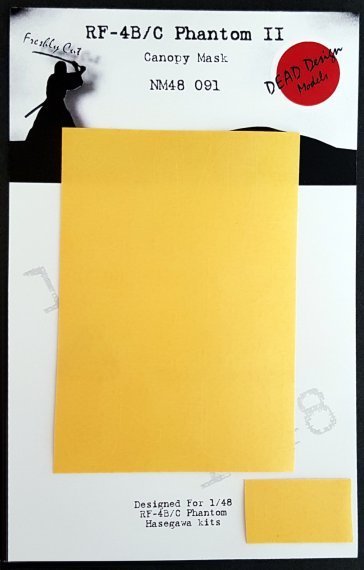 1/48 McDonnell RF-4B/C Phantom II masks