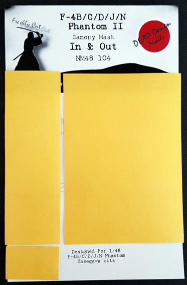1/48 McDonnell F-4B/F-4C/F-4D/F-4J/F-4N Phantom II masks