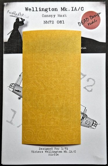 1/72 Vickers Wellington Mk.IA/C masks for Airfix