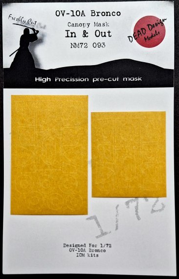 1/72 North-American/Rockwell OV-10 Bronco masks