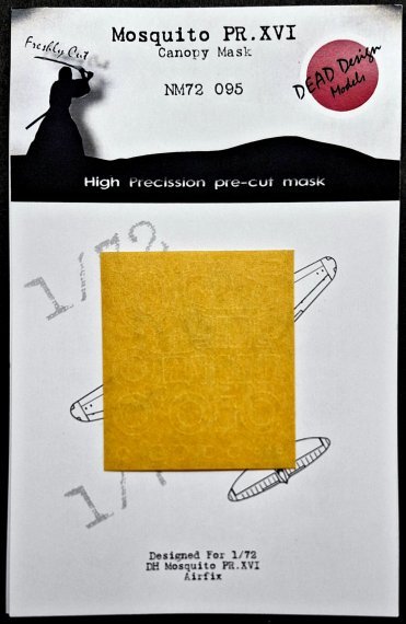 1/72 De Havilland Mosquito B.Mk.XVI for Airfix kits masks