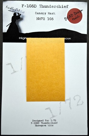 1/72 Republic F-105D for Hasegawa kits masks