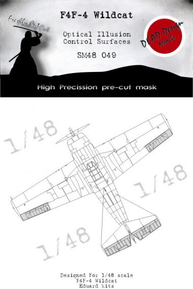 1/48 Grumman F4F-4 Wildcat Control Surfaces masks