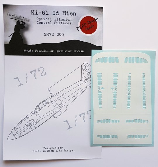 1/72 Kawasaki Ki-61-Id Hien Control Surfaces Optical Illusion Ma
