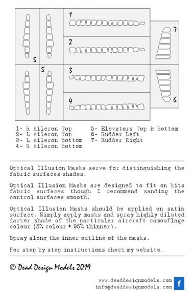 1/72 Mitsubishi A6M3 m.32 Reisen Control Surfaces