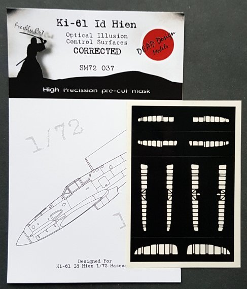 1/72 Kawasaki Ki-61-I Hien Control Surfaces