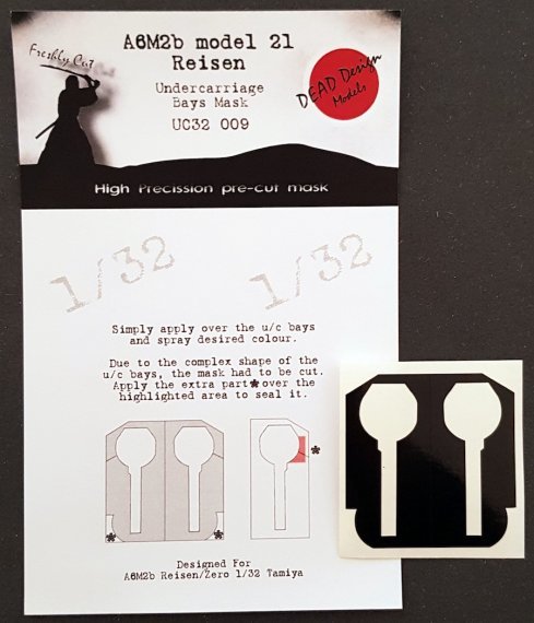 1/32 Mitsubishi A6M2b Reisen undercarriage Bays
