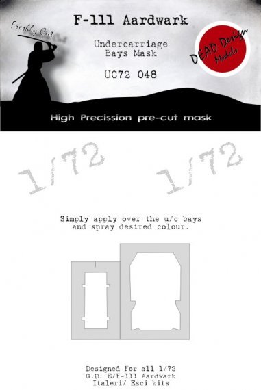1/72 General-Dynamics F-111 Aardwark mask for Esci & Italeri