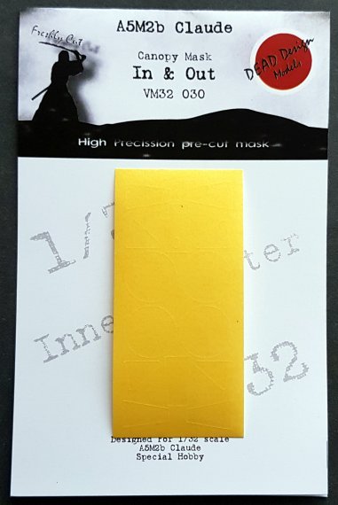 1/32 Mitsubishi A5M2b Claude paint mask